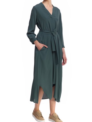 Зелёное платье WEEKEND MAX MARA: фото 1 - Invogue